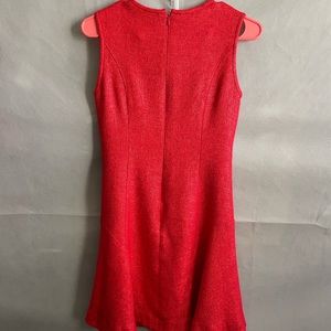 Shoshanna fit and flare dress. Beautiful condition.  Textured zipper back.